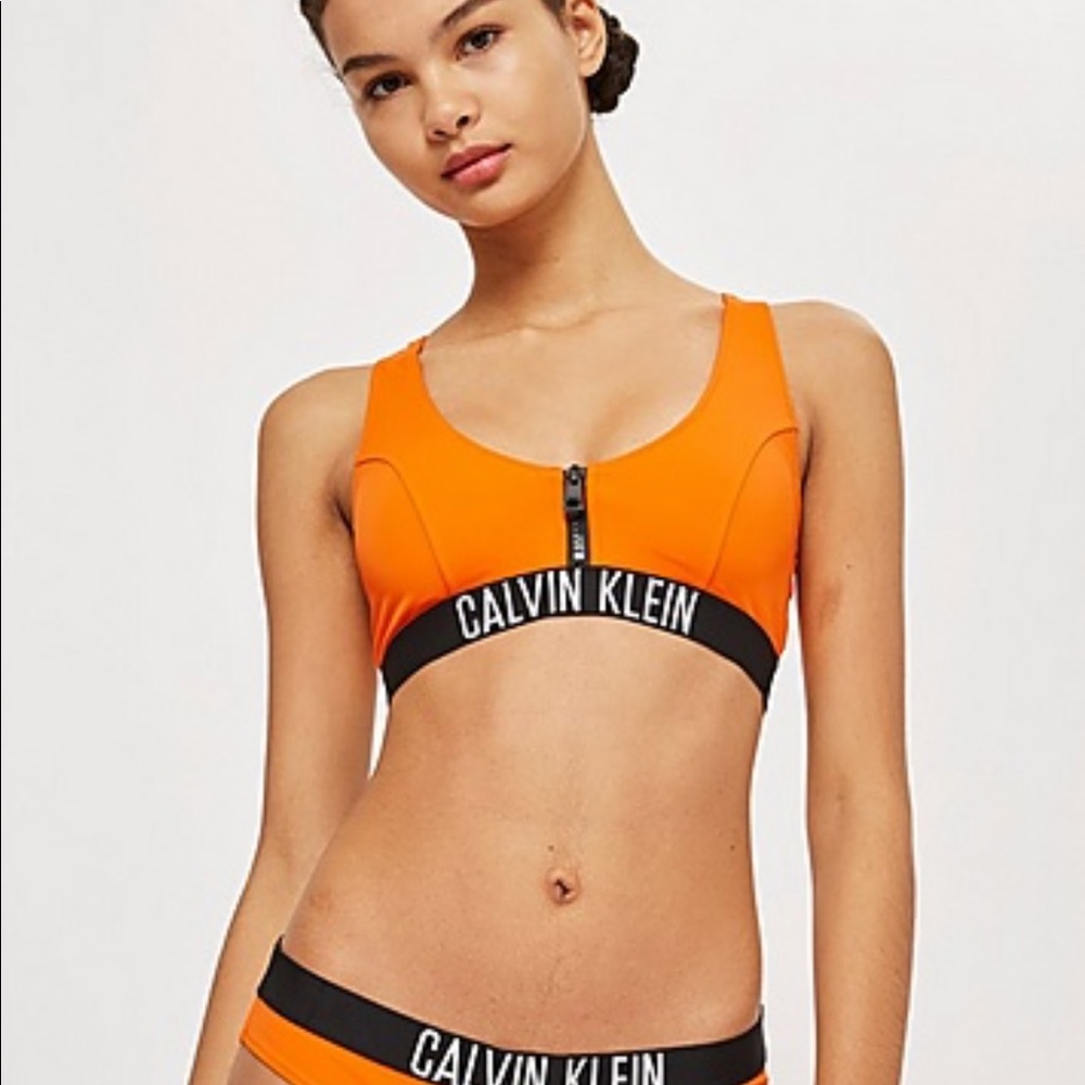 New Calvin Klein bikini top